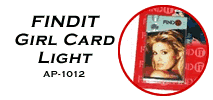 FINDIT Girl Card Light